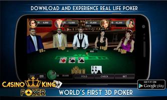 لعبة البوكر 3D لايف وغير متصل الملصق