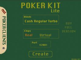 Poker Kit Dealer Lite Cartaz