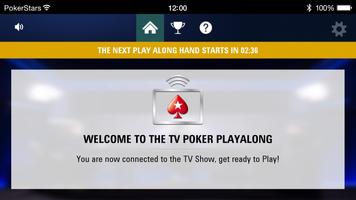 TV Poker Play Along PokerStars capture d'écran 1