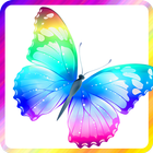 Colorful Butterfly Wallpaper simgesi