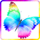 Colorful Butterfly Wallpaper 圖標