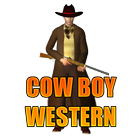 Cowboy Western Wild West Coast icon