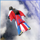 Icona Salto della base di ala volare