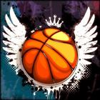 Clavada del baloncesto calle icono