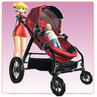 Push Chair Baby Sister icon