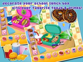 School Lunch Box - Lunch Box Maker स्क्रीनशॉट 1
