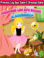 Poster Princess Leg Spa Salon