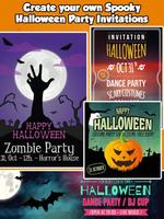 Poster Halloween Party Invitations