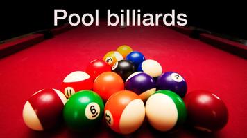Billiards - Eight balls پوسٹر