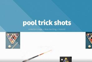 pool trick shots Affiche