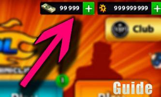 Tips Coins 8 Ball Pool Guide Affiche