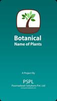 Botanical Name of Plants poster