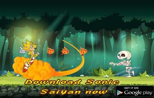 Super Saiyan Sonic Run Plakat