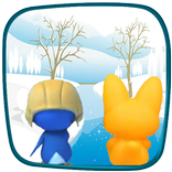 작은 소년들뽀로로와에디