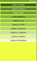 Surah Yaseen-Al Mulk-Naba Affiche