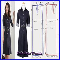 woman's dress pattern imagem de tela 1