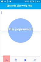 Sprawdź pisownię POL Affiche