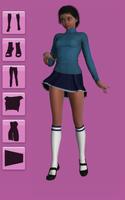 برنامه‌نما Dress-up Doll Tasmin Free عکس از صفحه