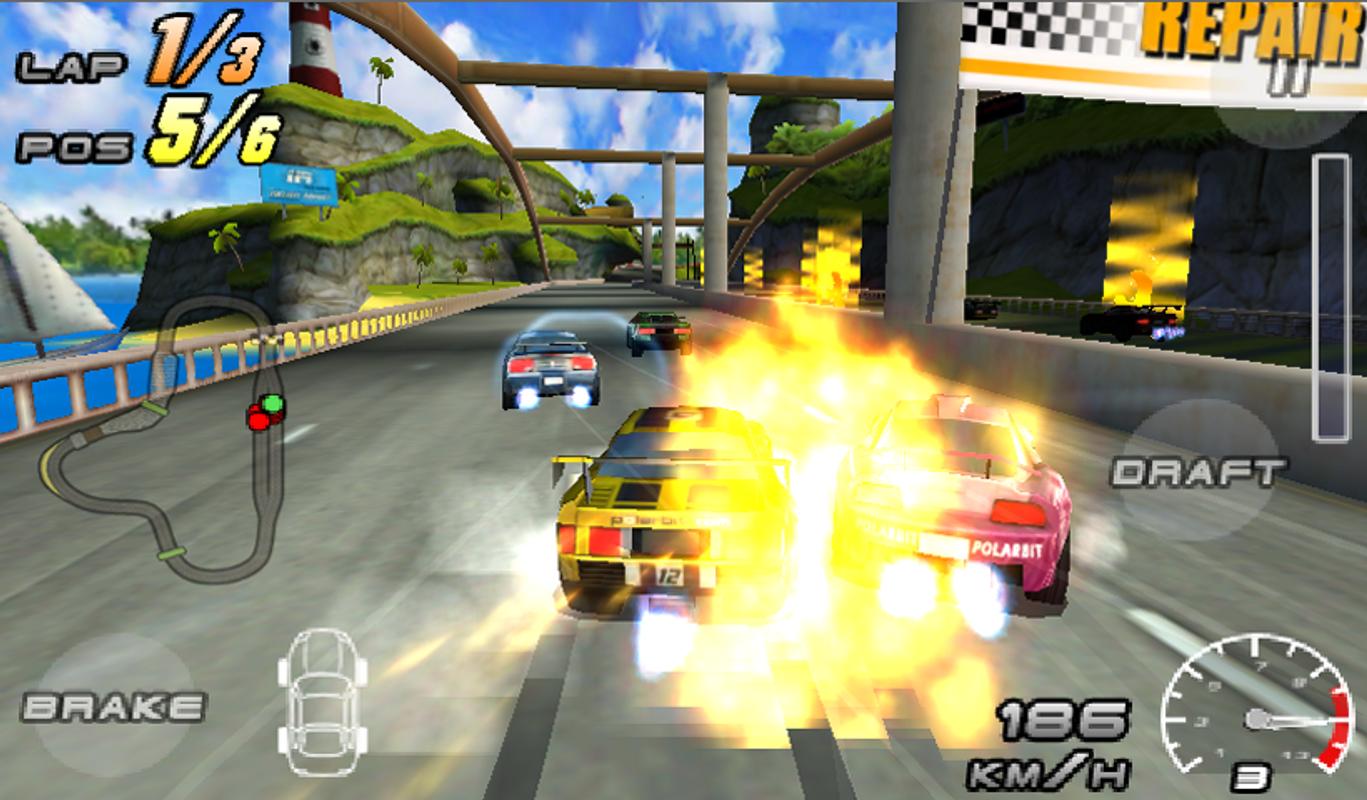 Raging Thunder 2 - FREE apk screenshot