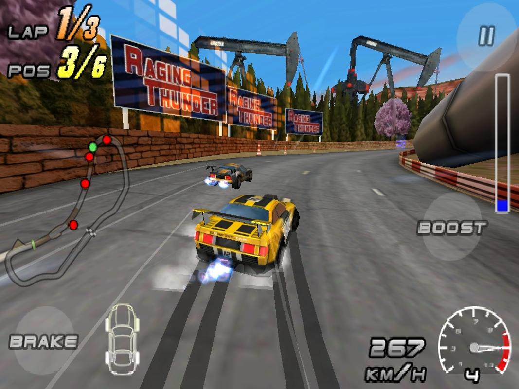 Raging Thunder 2 - FREE apk screenshot