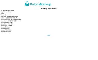 Polaris Backup تصوير الشاشة 3