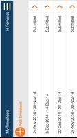 Timesheets for PPMAnywhere Affiche