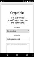 Cryptable poster