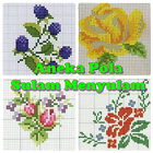 Embroidery patterns ไอคอน