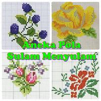 Embroidery patterns Affiche