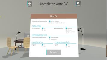 Mon entretien d’embauche VR - Pôle emploi تصوير الشاشة 2