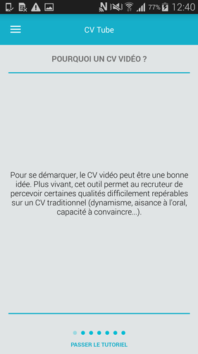 Cv Tube Pole Emploi Apk 1 1 Download For Android Download