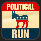 Political Run - Democrat أيقونة