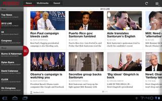 POLITICO For Tablet تصوير الشاشة 1