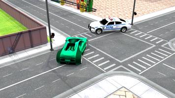 Police Vs Car Thief 3D screenshot 3