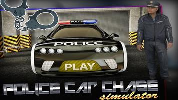 Police Car Chase Simulator 3D Affiche