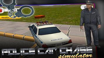 Police Car Chase Simulator 3D capture d'écran 3