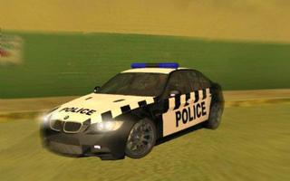 Police Car Driver syot layar 1