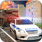 Police Attack Tank Shooting Game 3D 2017 icône