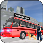 Police Dog Tourist Bus Station icône