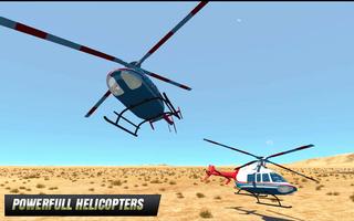 Police Helicopter : Extreme Flight Simulator Games captura de pantalla 1