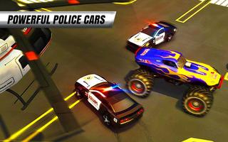 Police Car Simulator : Crime City Monster Chase 3D پوسٹر