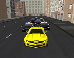 3 Schermata Car Police Chase Escape 3D