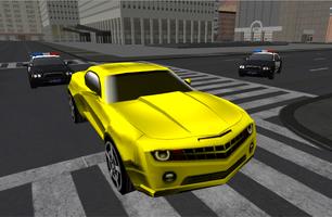 1 Schermata Car Police Chase Escape 3D