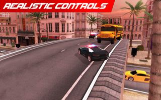 Police Car: City Driving Simulator Criminals Chase Ekran Görüntüsü 3