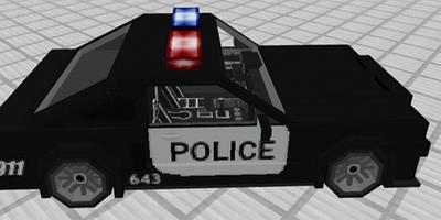 Police Car Mod for Minecraft 截图 2