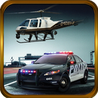 Police Helicopter-Criminal car icon