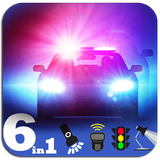 ★ Ultimate Police Car Lighting icône