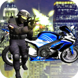 Police Traffic Moto Simulator