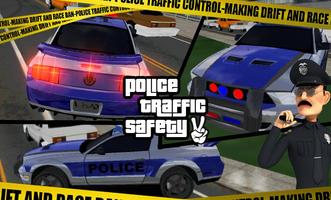 Police Traffic Safety 포스터