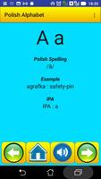 польский алфавит постер